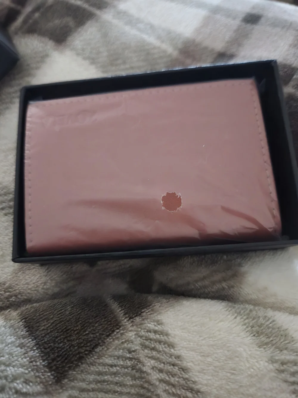 Men's Card Holder - Tan Leather